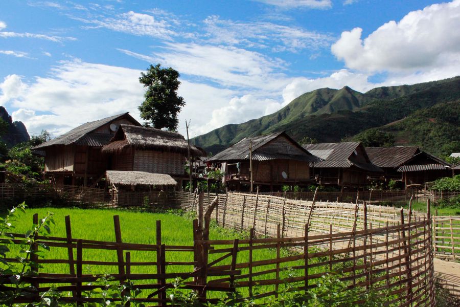 Picturesque village in Lai Chau