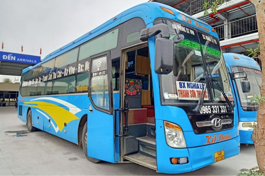 Bus to Lai Chau