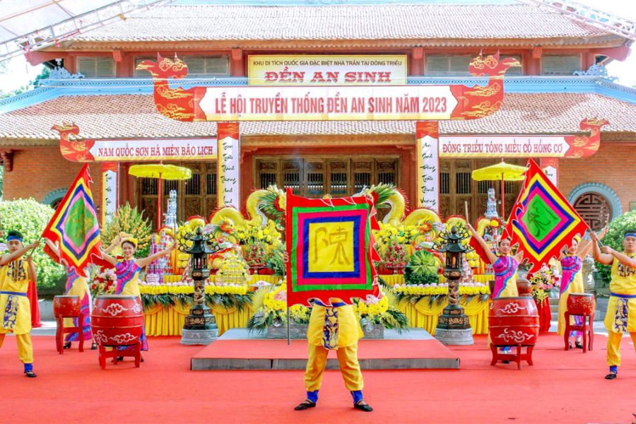 Local festivals held at the temple