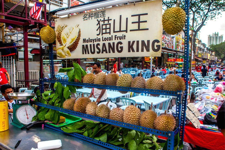 Durian is the most loved fruit by the Malaysians. Photo: Dialogue Earth