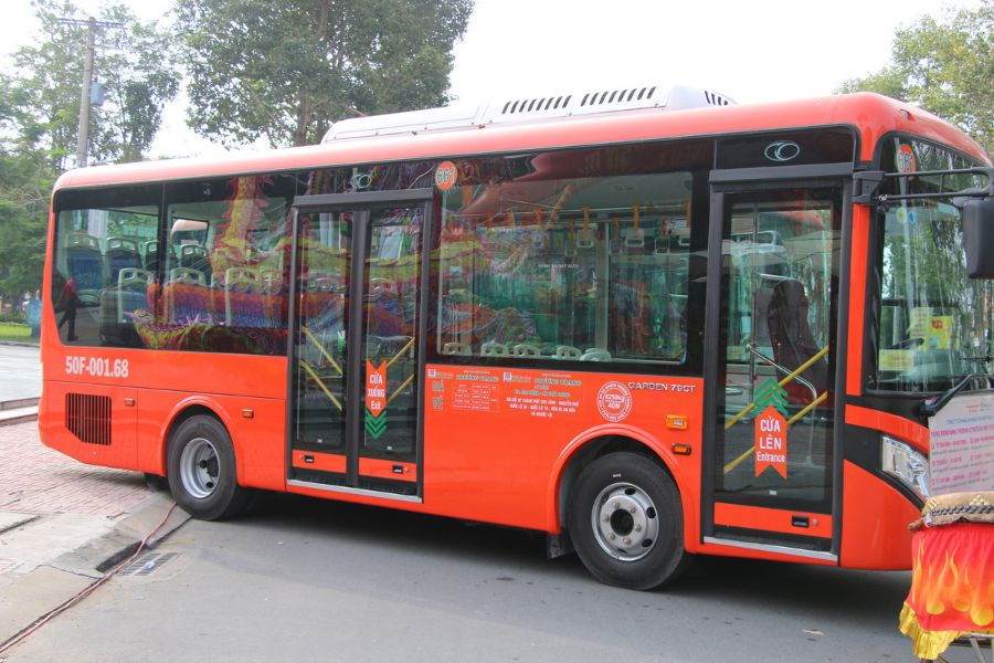 Taking bus to Dong Thap from Ho Chi Minh
