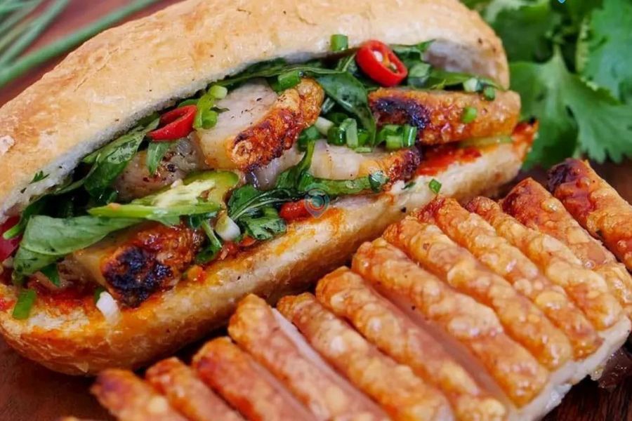 Famous and delicious Banh Mi Hoi An