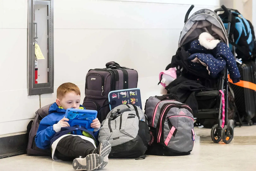 Having a little angel join you on your travels is a joy, but also a major concern. Photo: GettyImages