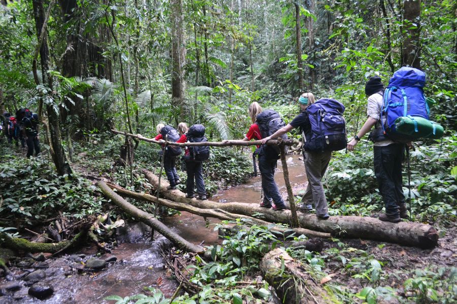 Trekking in Laos