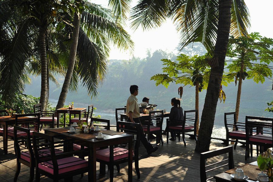 Restaurant in Laos