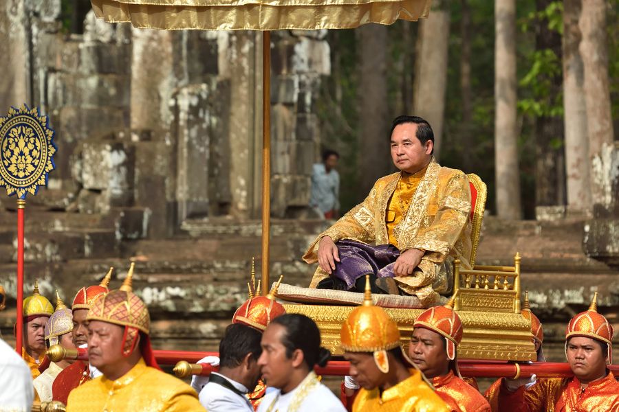 Royal plowing ceremony today