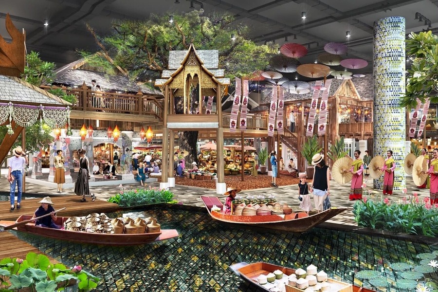A mini Thailand at SOOKSIAM. Photo: CNN