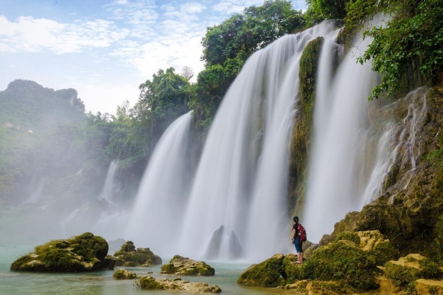 Amazing Ban Gioc Waterfall