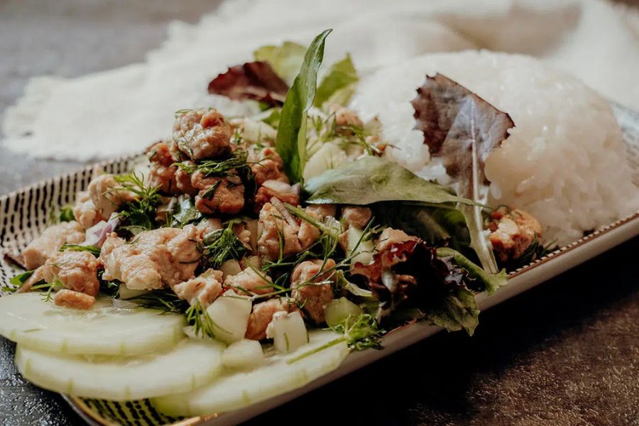 “Laap” is a should not miss dish at your Mekong riverside dinner