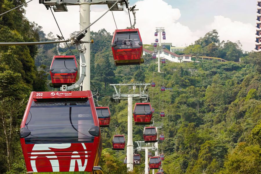 Take a ride on the Genting Skyway