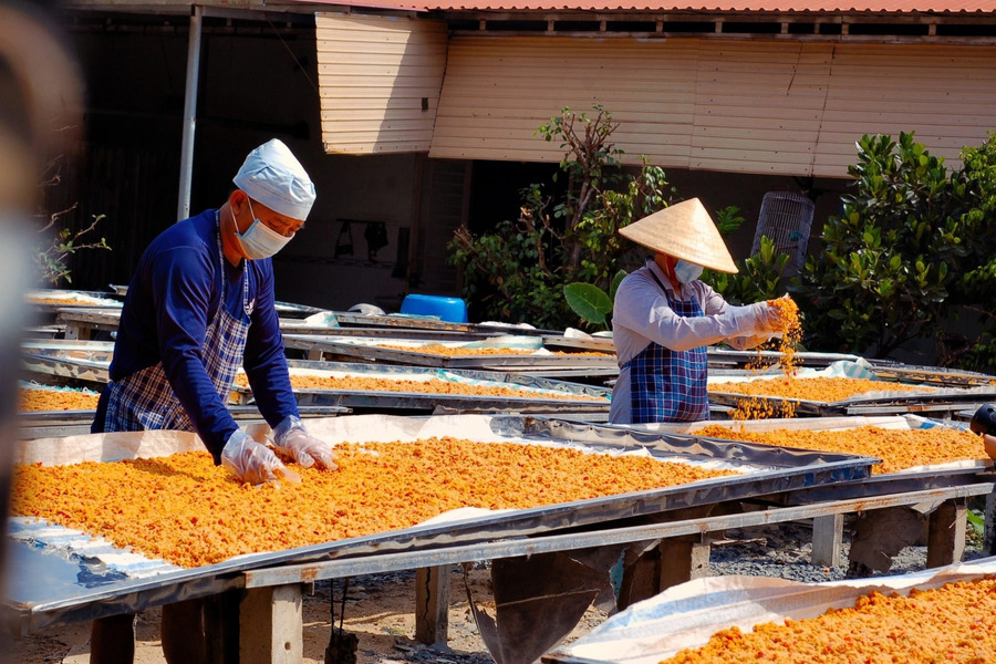 Although it has no coastline, Tay Ninh produces a famously delicious salt