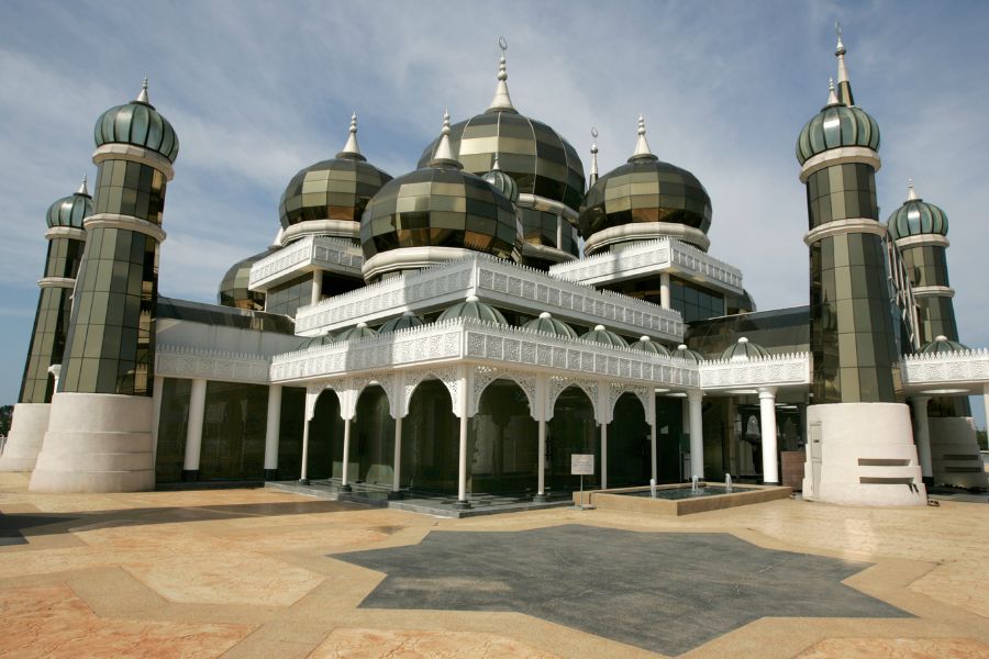 Stunning Crystal Mosque in Terengganu