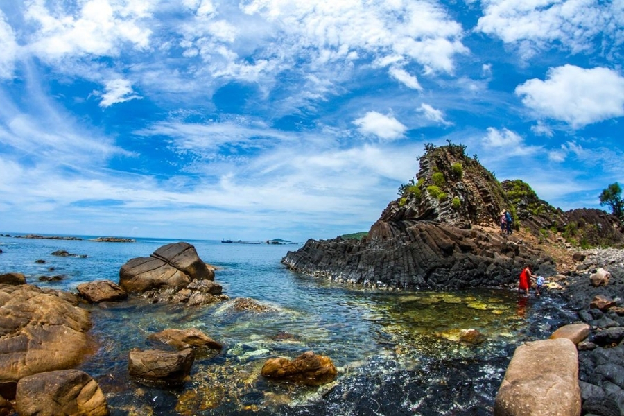 Ganh Da Dia is also a famous check-in spot with impressive sceneries