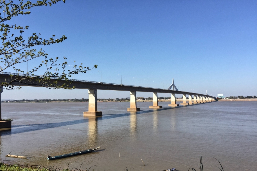 The Mekong River is the backbone of Thailand and Laos