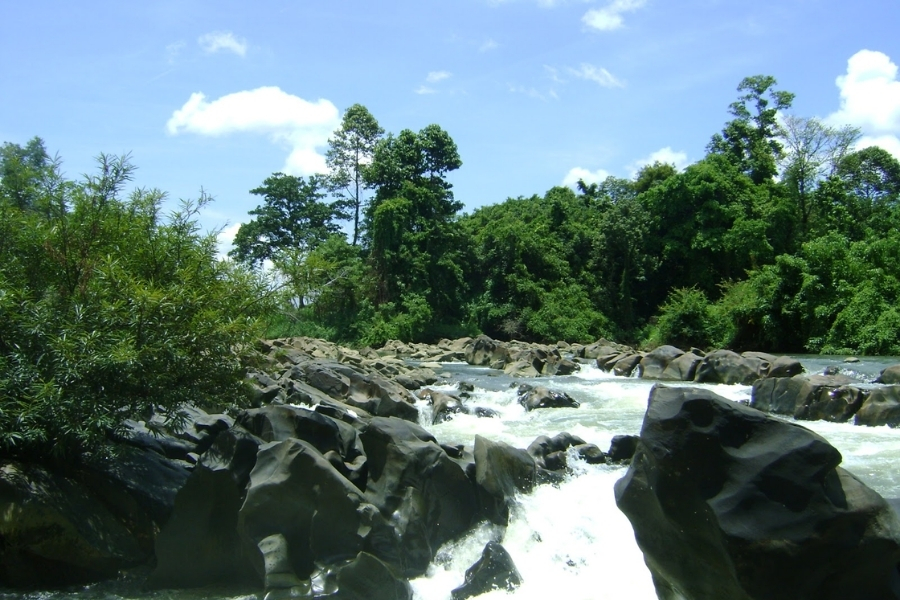 Buddha Waterfall is a must-see when visiting Yok Don National Park