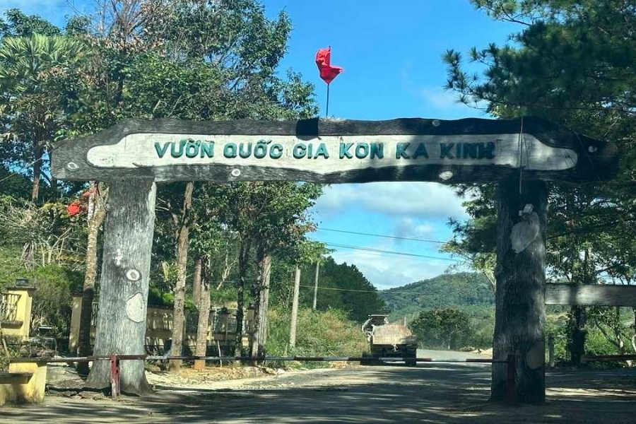 From this gate, you can buy tickets and start your journey in the park