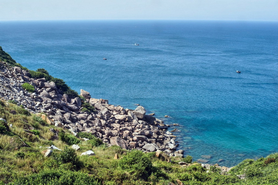 Vung Ro Bay as seen from Ca Pass