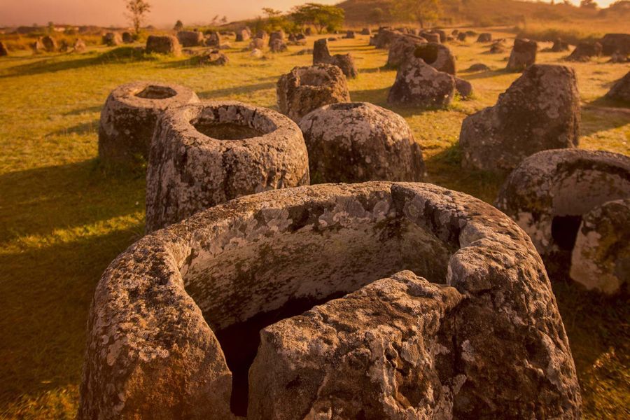 Plain of Jars in Xieng Khouang