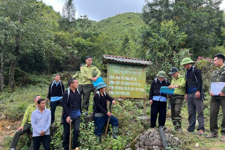 There are always forest rangers and local people ready to help you