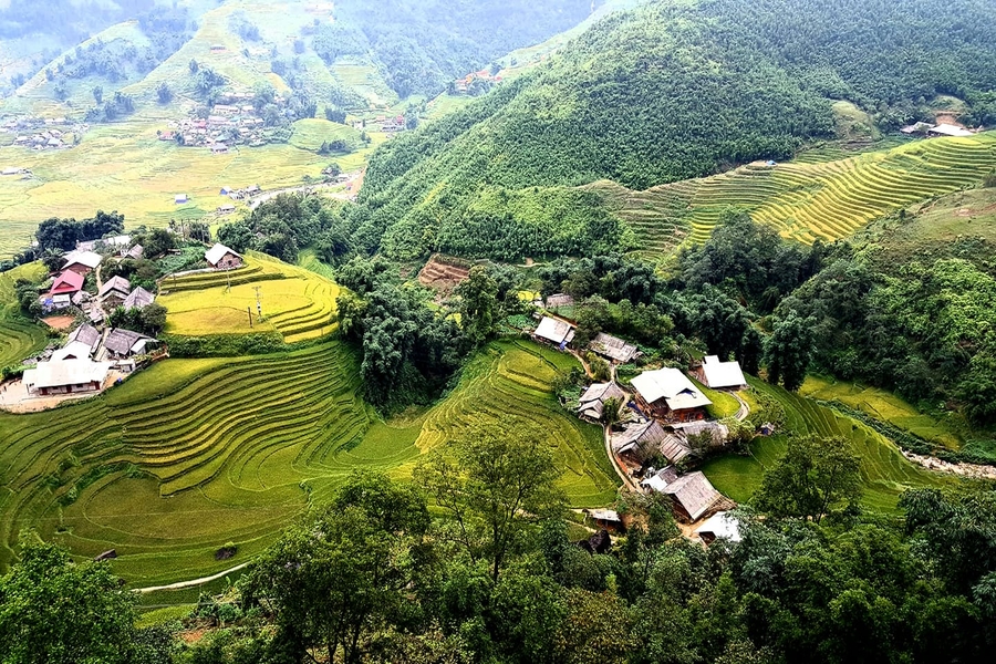The panoramic view of Ta Van Village. Source: Digiticket