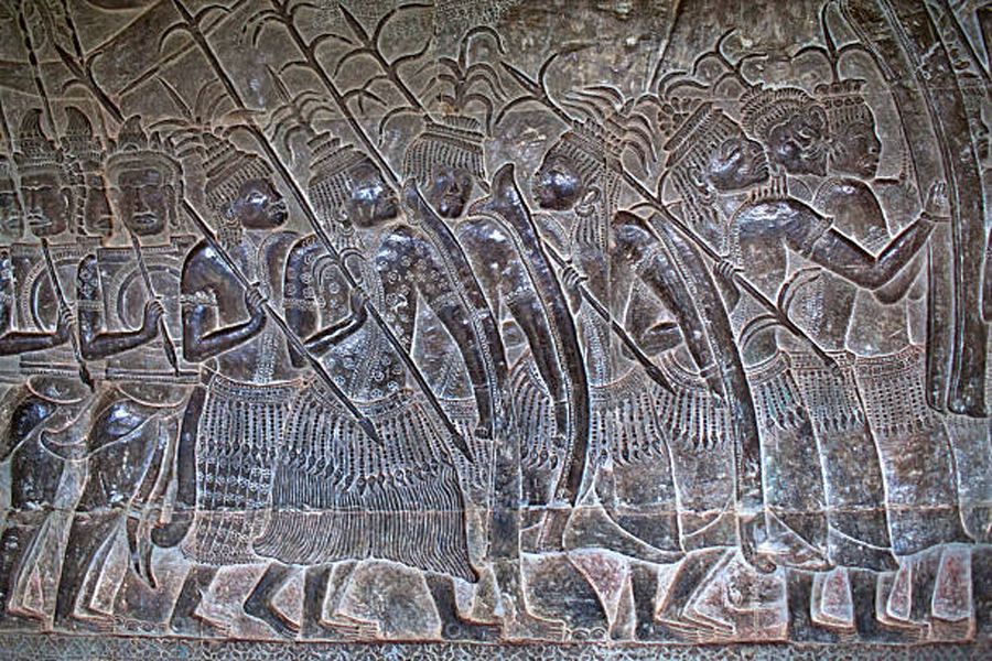 Breathtaking Bas-Reliefs Angkor Wat