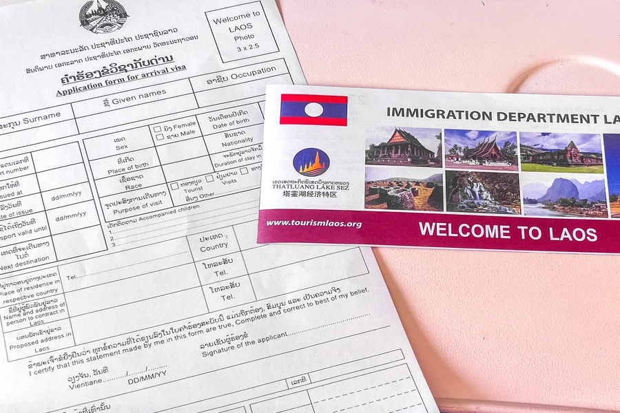 One of the Laos Travel FAQ is about visa. Source: Created2Travel