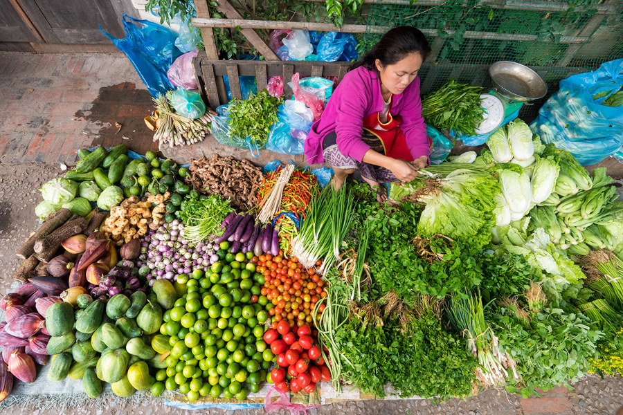 Luang Prabang Morning market
