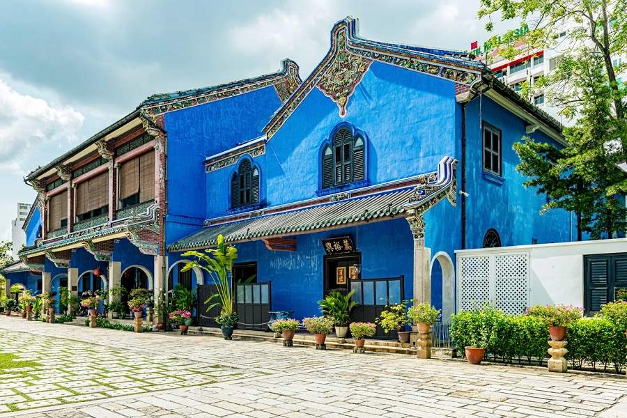 The Blue Mansion