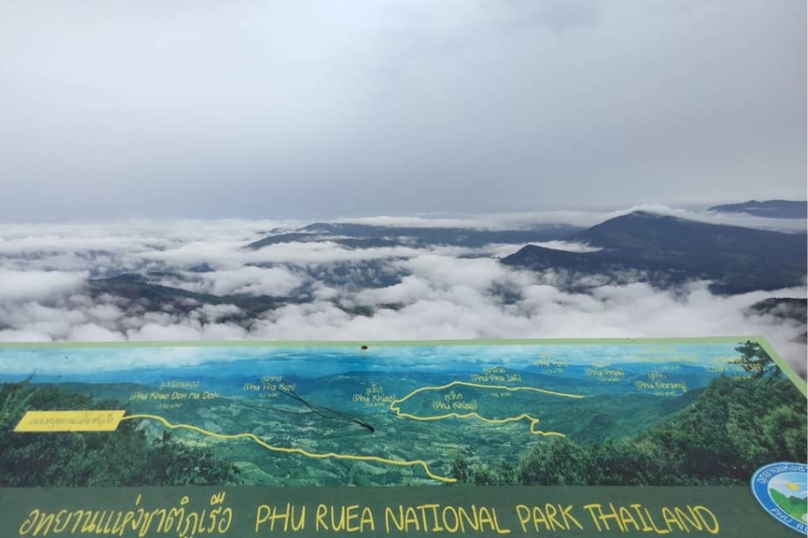Phu Ruea National Park in Thailand
