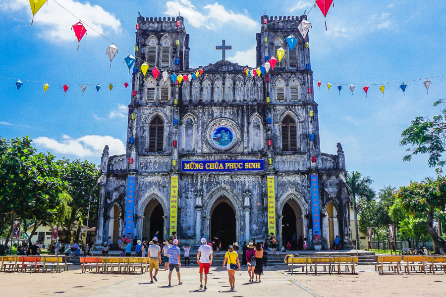The church is one of the most prominent ancient architectural works. Source: Phu Yen Travel