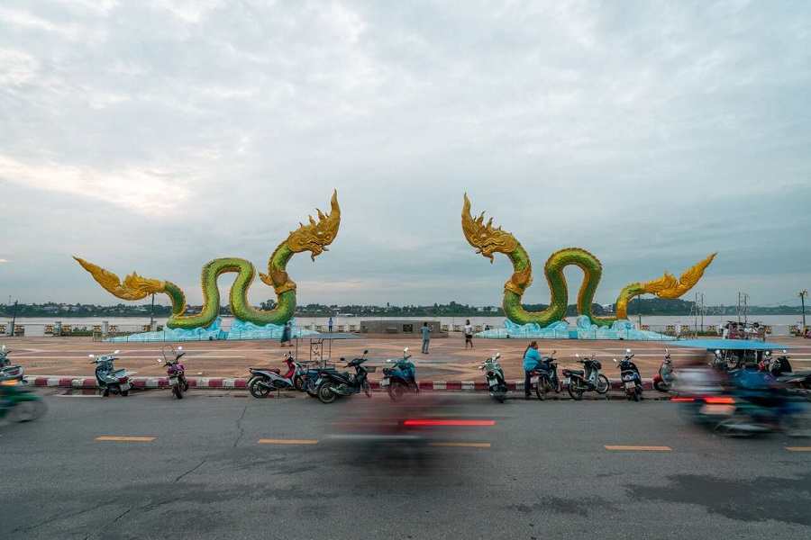 To get to Nong Khai, you can travel by plane, train, or road