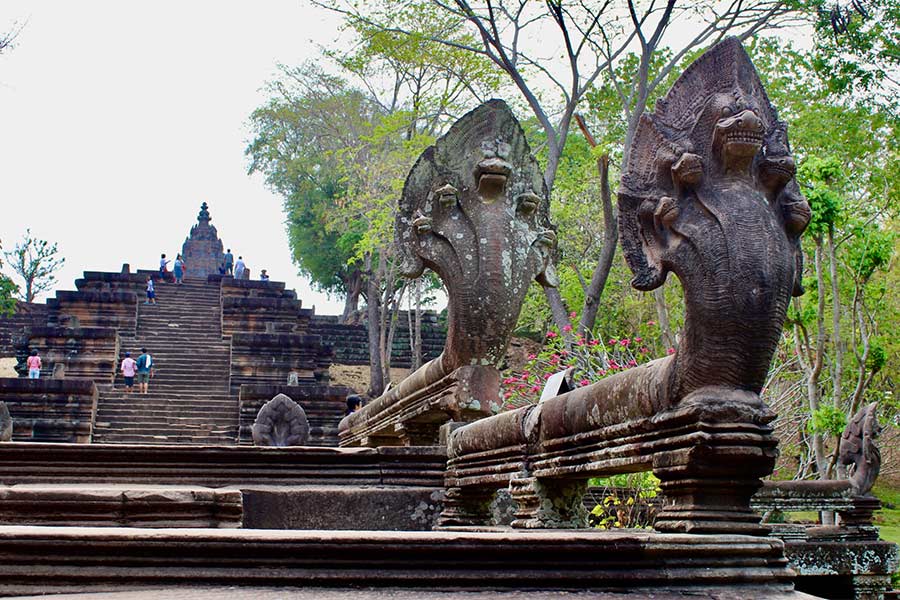 One of the Naga Bridges in Phanom Rung