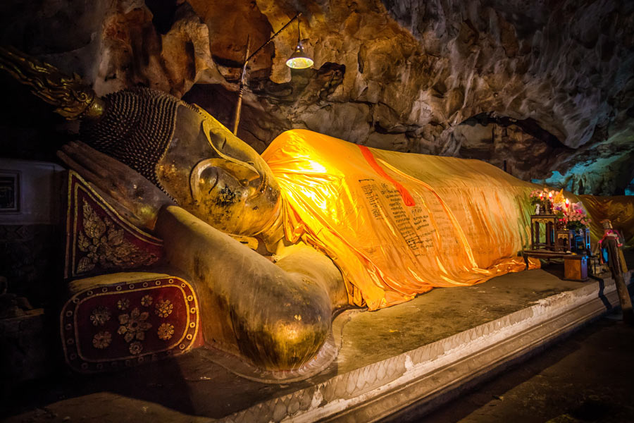 Tham Khao Luang Cave is a cave temple located near Phetchaburi