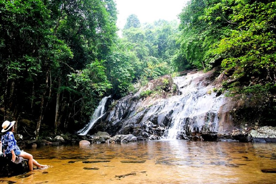 Highlights of Ton Nga Chang Waterfall