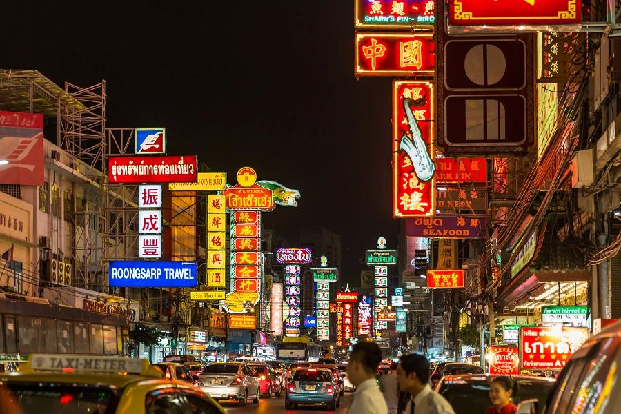 Chinatown in Bangkok