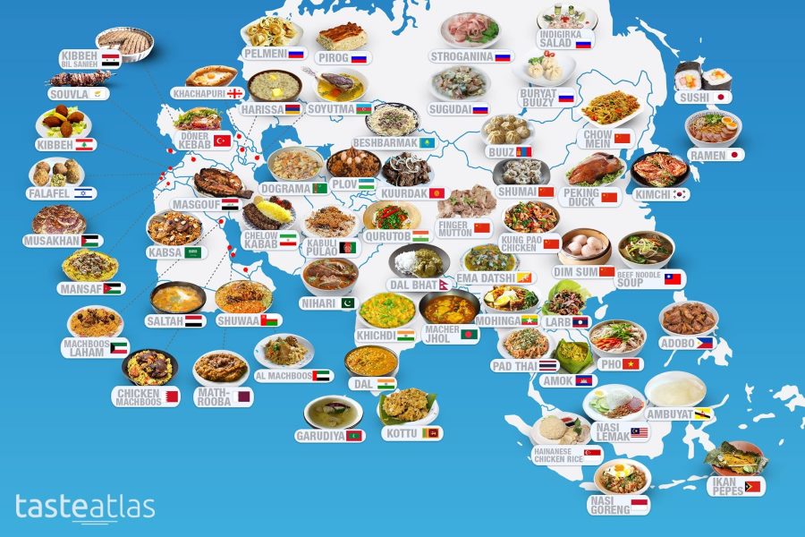 tasteatlas map