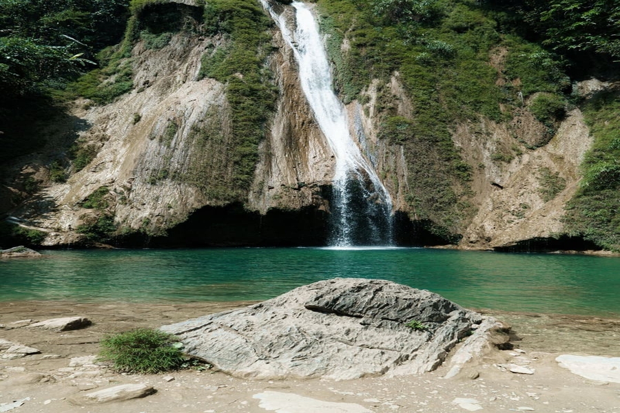 The natural scenery of the waterfall will impress visitors. Source: MIA