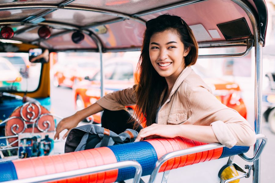 How does it feel to be on a Tuk-tuk?