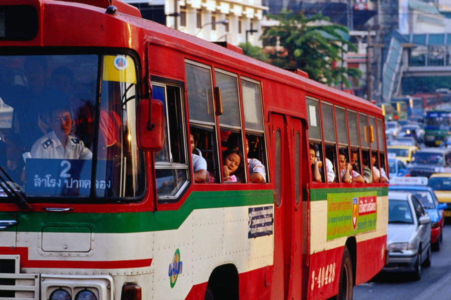 Transportation for Central Thailand 7 days tour