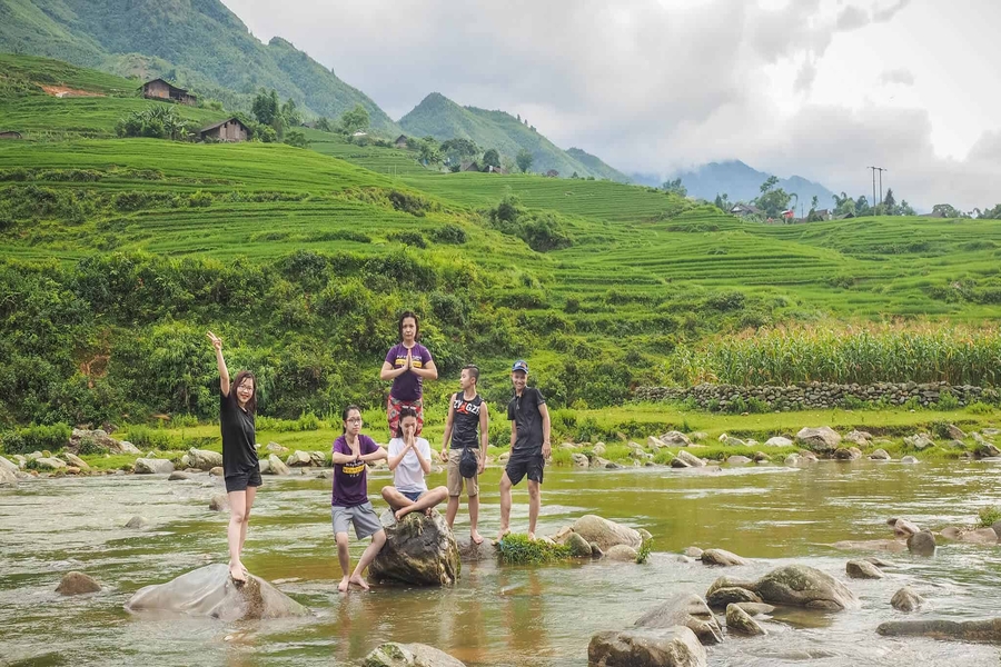 Ta Van Village is one of the ideal places for taking photos. Source: Thi xa Sapa