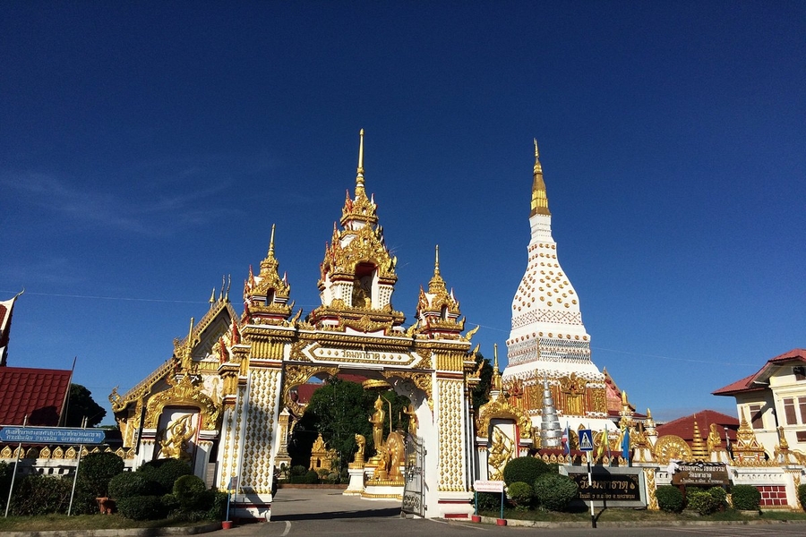 The sacred beauty of the Wat Phra That Phanom in Nakhon Phanom. Source: Tripadvisor