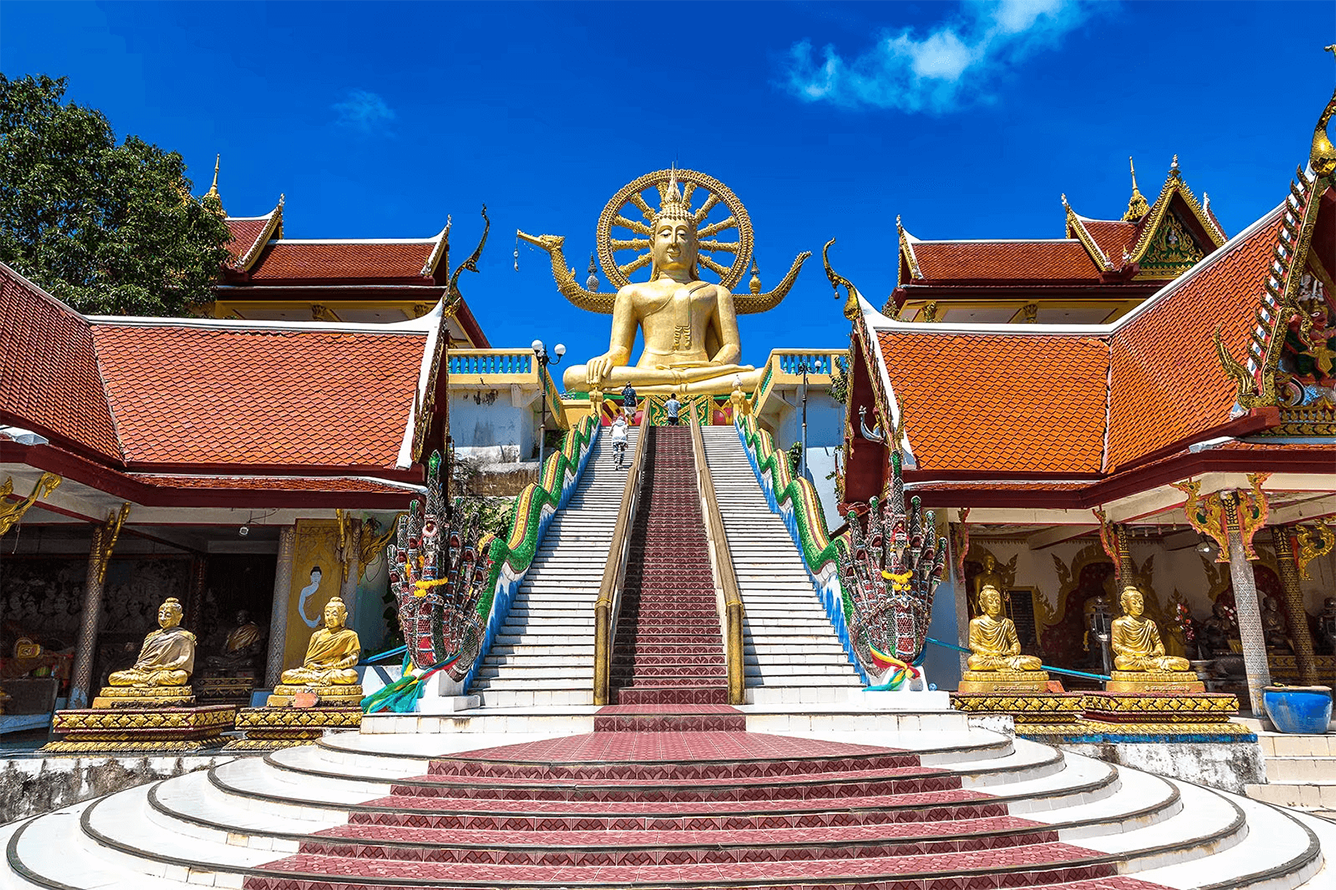 Wat Phra Yai stands as a symbol of Thai Buddhism