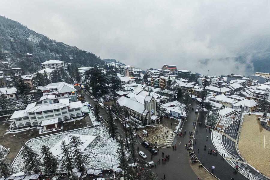 A more European than Vietnamese scene in Sapa. Photo: Tuoi Tre
