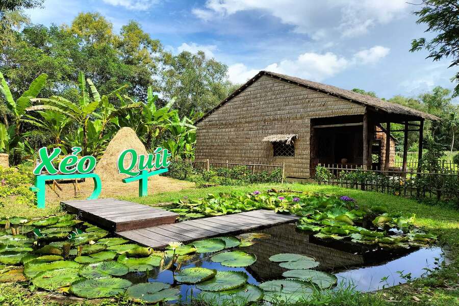 The idyllic scene of Xeo Quyt Forest