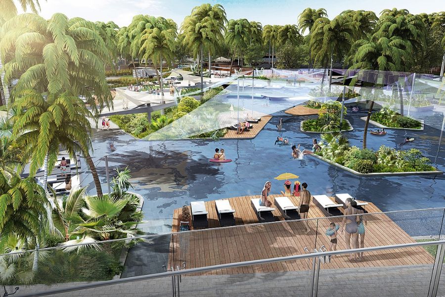 With tree-lined trails and fresh air, visitors can fully immerse themselves in the tranquility and beauty of nature. 
