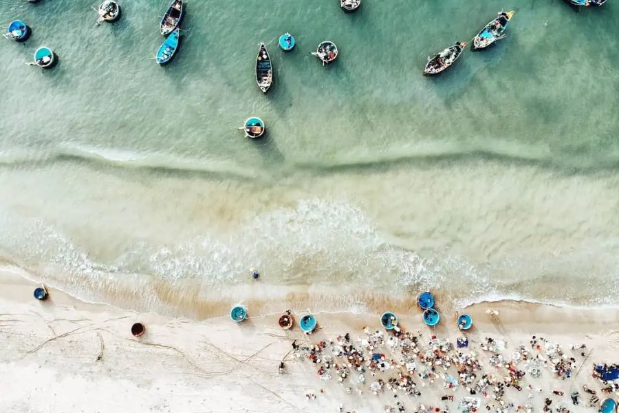 Phuoc Hai Beach is not only perfect for relaxation but also an ideal spot for outdoor activities.