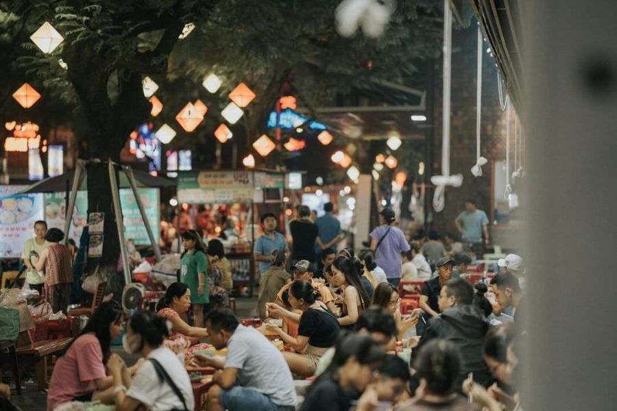 Hue Night Market. 