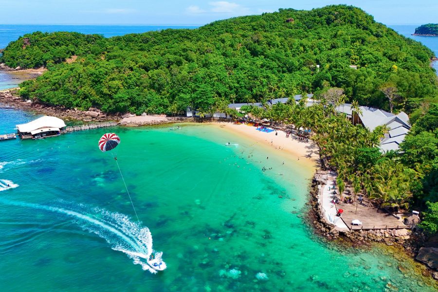 Phu Quoc is the largest island in Vietnam.