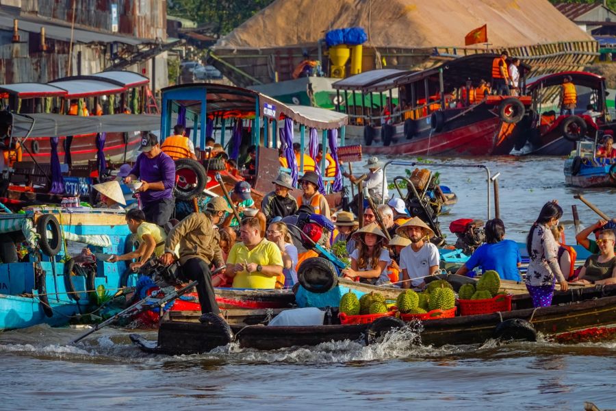 Cai Rang Floating Market