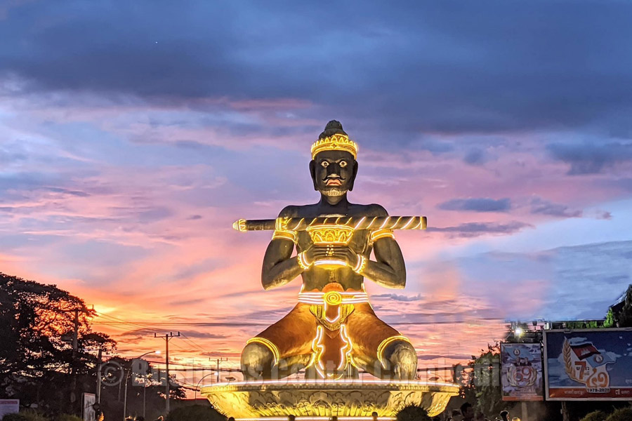 Step back in time in the charming town of Battambang, adorned with well-preserved French colonial architecture
